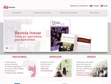 Tablet Screenshot of dasa.com.br